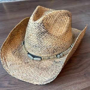 Shapeable Straw Western Cowboy Hat